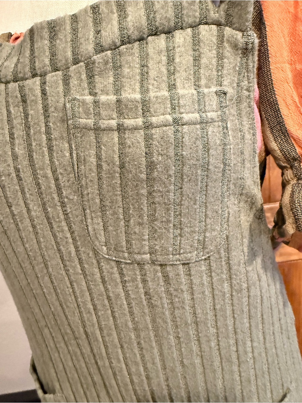 HALARA Olive Ribbed Wide-Leg Jumpsuit - Picture 2 of 13